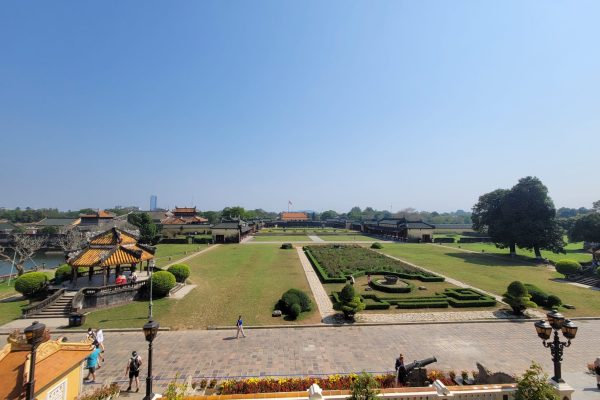 Hue citadel Exploring with Royal Set menu for lunch