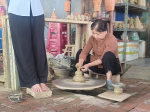 Clay Pot making at Thanh Ha Pottery Village